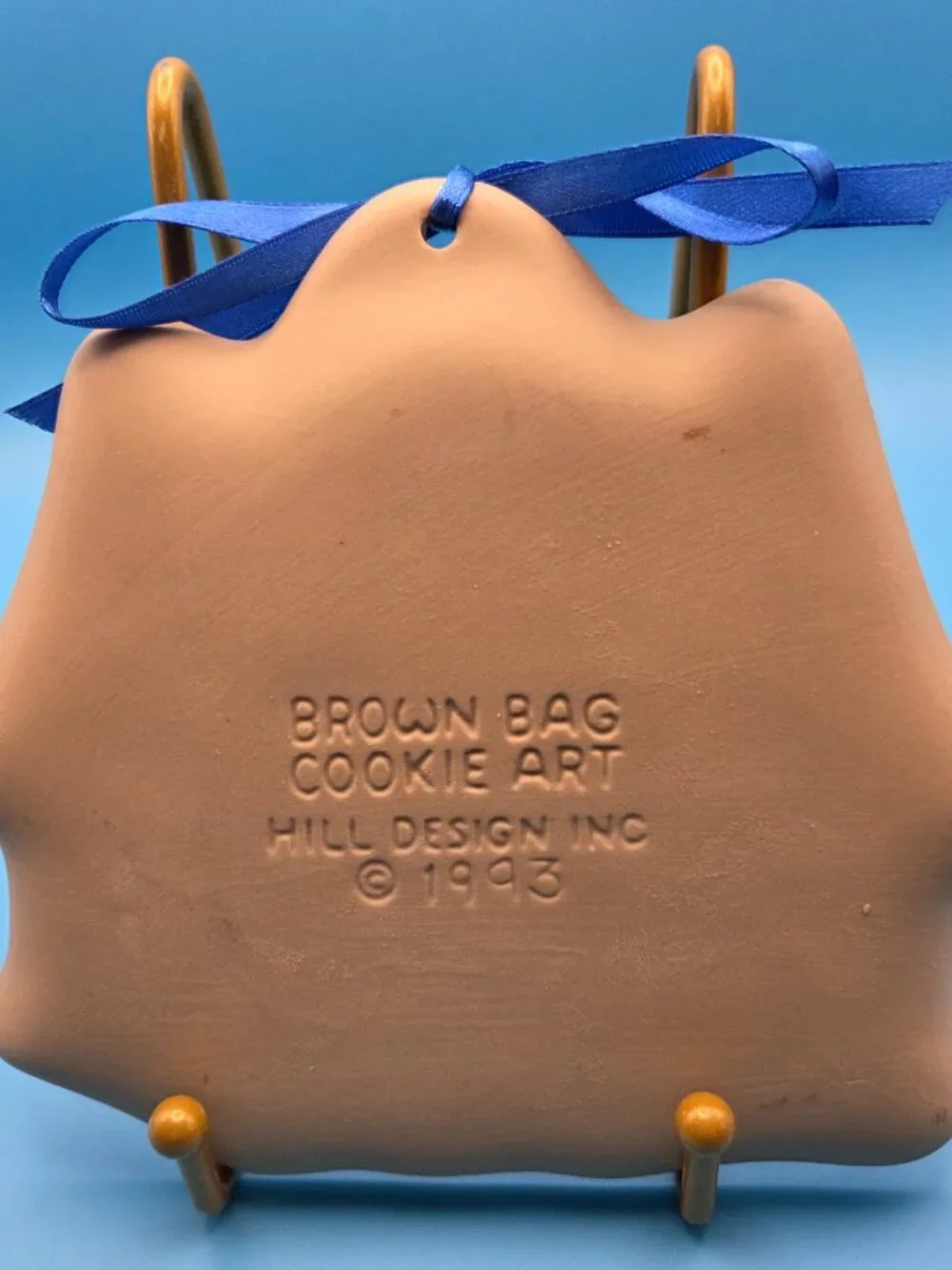 Vintage 1993 Brown Bag Cookie Art Short Bread Molds 
